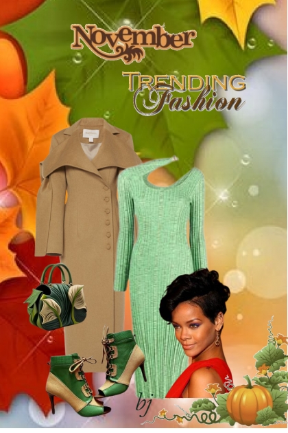 November Trending Fashion- Модное сочетание