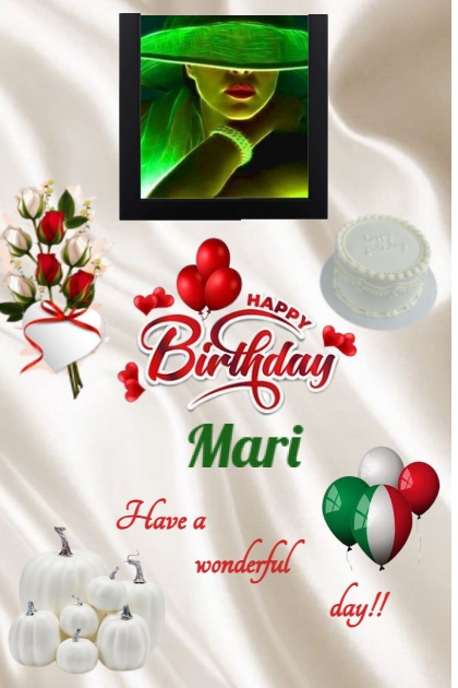 Happy Birthday Mari!- Modekombination