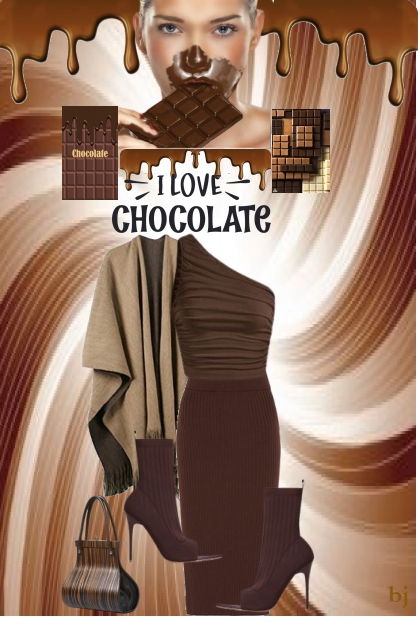 I Love Chocolate...- Модное сочетание