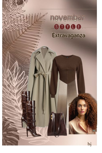 November Style Extravaganza- Модное сочетание
