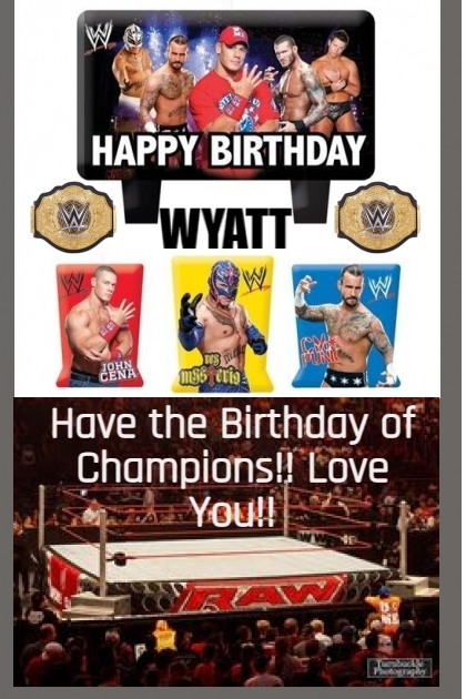 Happy Birthday Wyatt!!