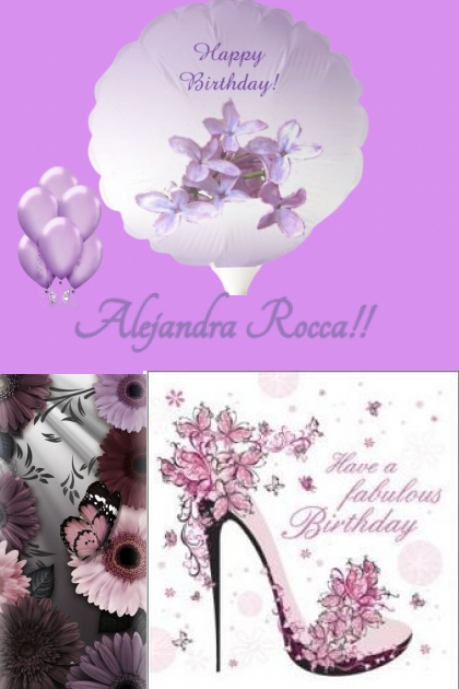 Happy Birthday Alejandra Rocca!!