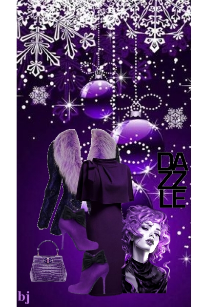 December Dazzle--Purple- Fashion set