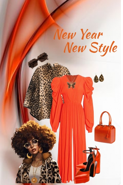 New Year, New Style- combinação de moda