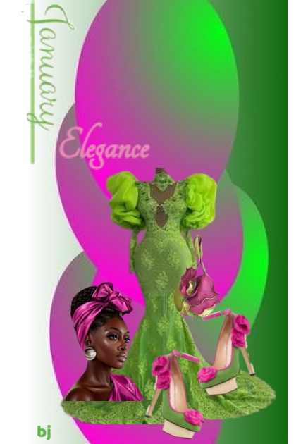 January Elegance- Fashion set