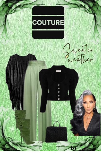 Couture Sweater Weather- Combinaciónde moda