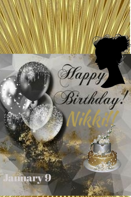 Happy Birthday Nikki!!- combinação de moda