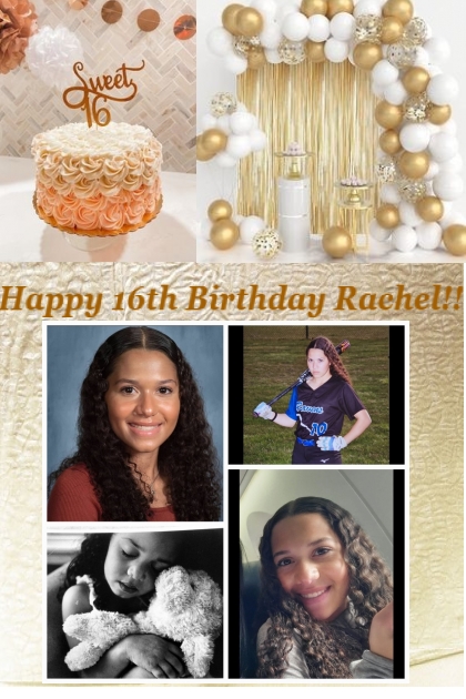 Happy 16th Birthday Rachel!!