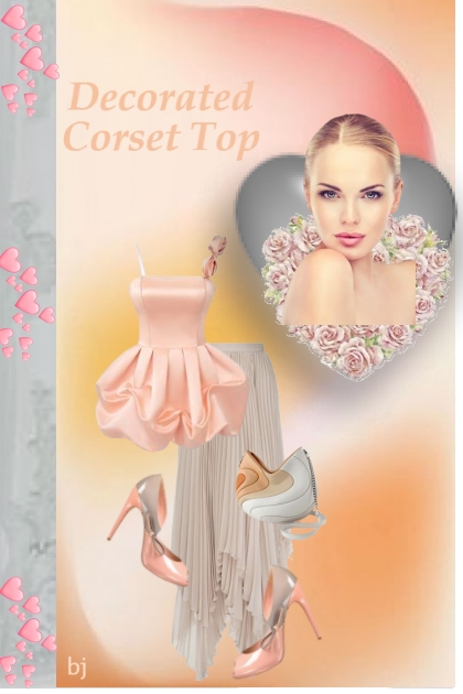 Decorated Corset Top