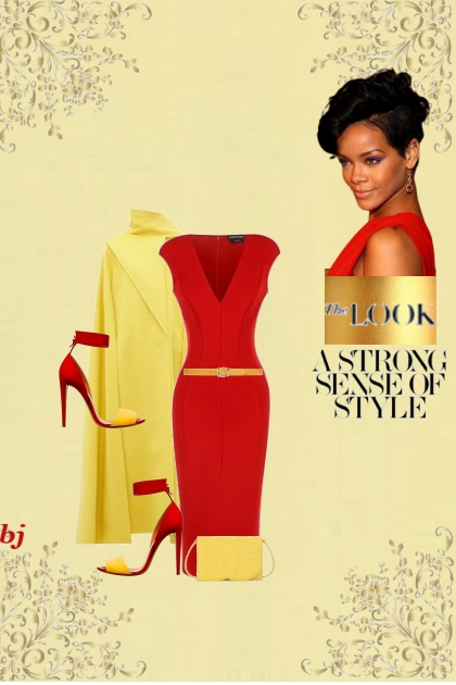 The Look--A Strong Sense of Style- Модное сочетание