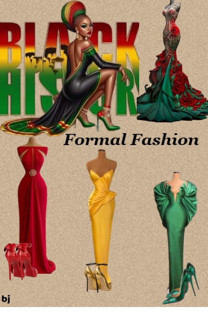 Black History Formal Fashion