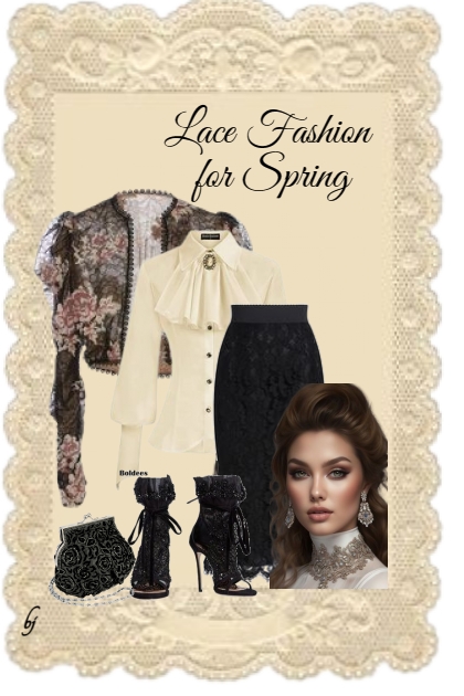 Lace Fashion for Spring