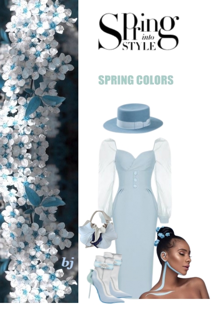 Spring Into Style with Spring Colors- Kreacja