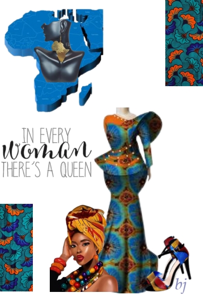 In Every Woman There's a Queen- Modna kombinacija