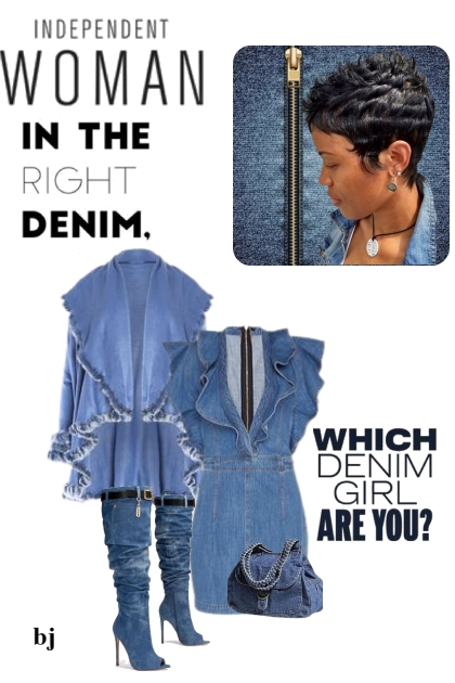 Independent Woman in the Right Denim