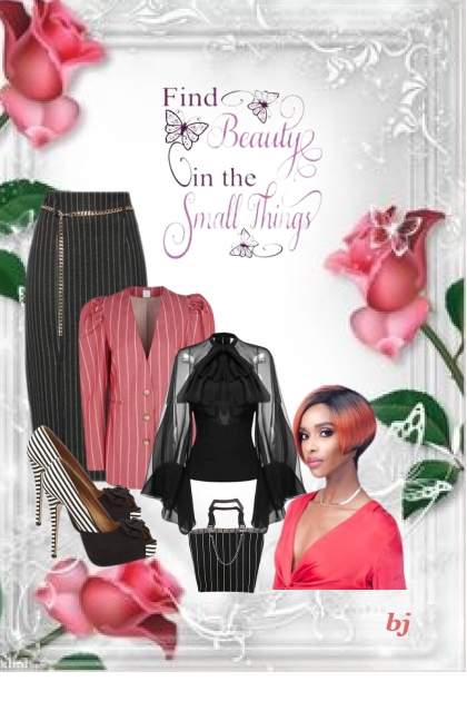 Find Beauty in the Small Things- Fashion set