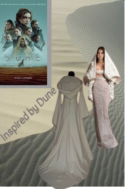 Inspired by Dune- Fashion set