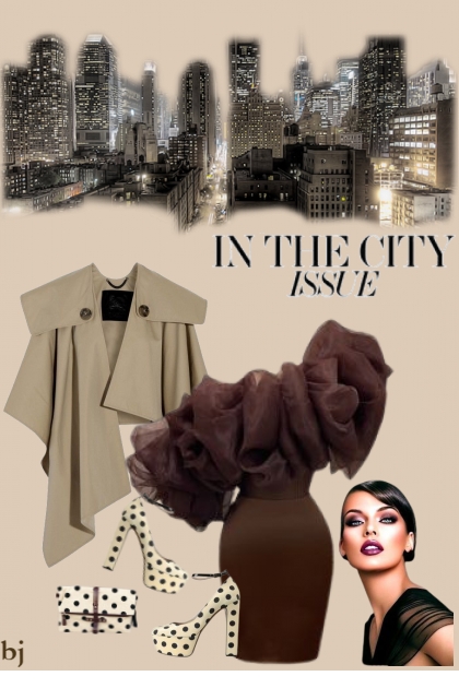 In the City Issue- combinação de moda