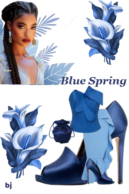Blue Spring 2024- Modna kombinacija