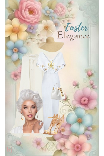 Elegant Easter- combinação de moda