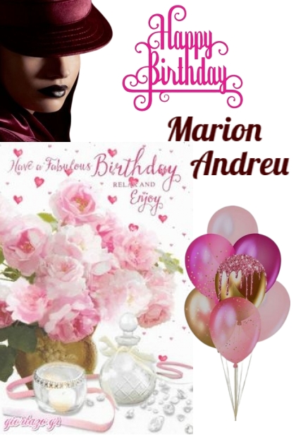 Happy Birthday Marion Andreu!!- Fashion set