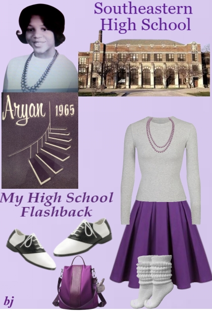 My High School Flashback- Modna kombinacija