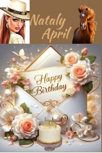 Happy Birthday Nataly April- Combinazione di moda
