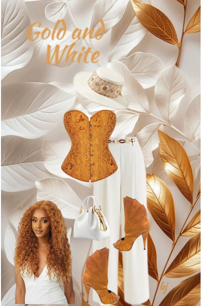 Gold and White- Fashion set