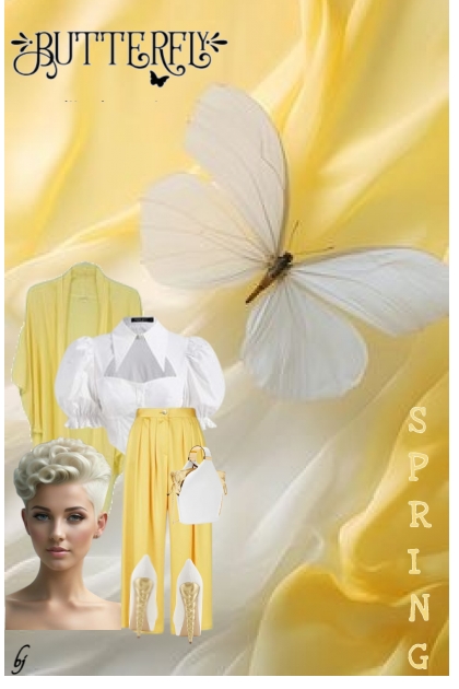 Butterfly Spring- combinação de moda