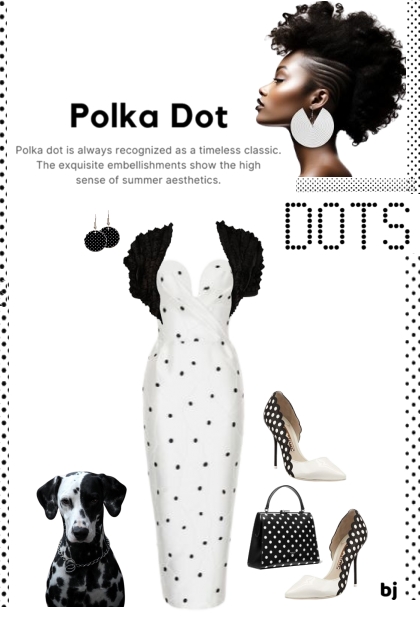 More Dots...- combinação de moda