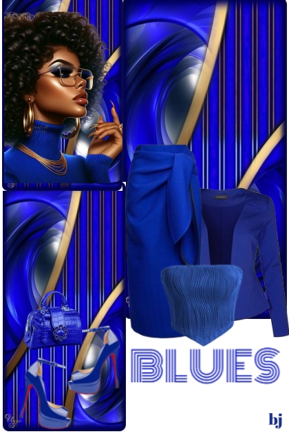 BLUES- Combinaciónde moda