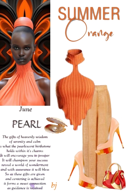 June Pearl- Combinazione di moda