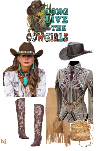 Long Live the Cowgirls- Modna kombinacija