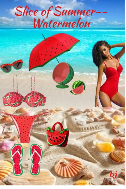 Slice of Summer--Watermelon