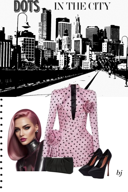 Dots in the City- Fashion set