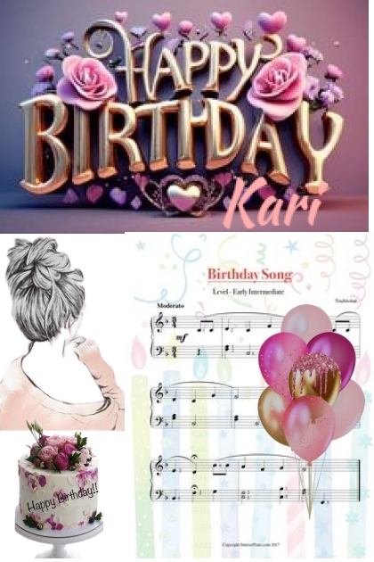 Happy Birthday Kari...- Fashion set