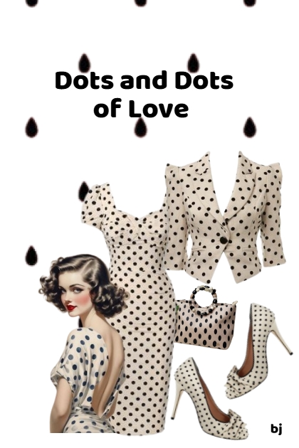 Dots and Dots of Love- combinação de moda