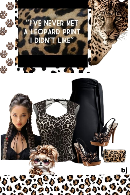 I've Never Met a Leopard Print I Didn't Like- Modna kombinacija