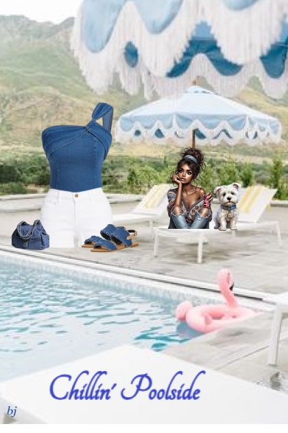 Chillin' Poolside- Fashion set