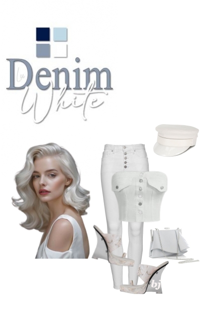 Denim White- 搭配