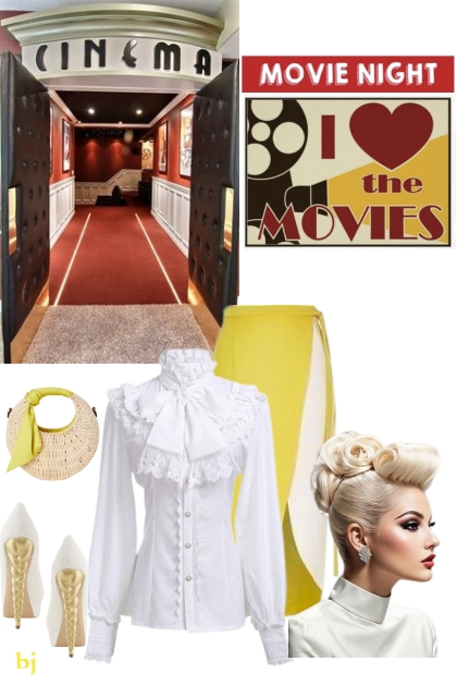 Movie Night--I Love the Movies- Combinaciónde moda