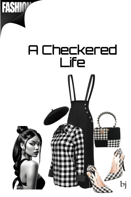 The Checkered Life- Combinaciónde moda