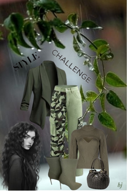 Style Challenge for  Fall- combinação de moda