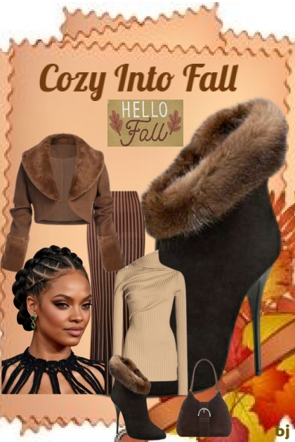 Cozy Into Fall- combinação de moda