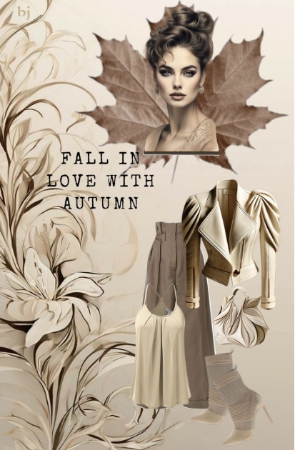 Fall in Love with Autumn- Fashion set