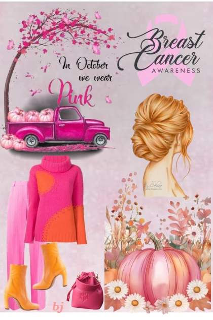 October Breast Cancer Awareness- Fashion set