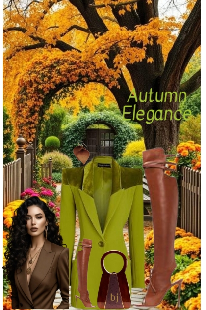 Autumn Elegance 4- Modna kombinacija