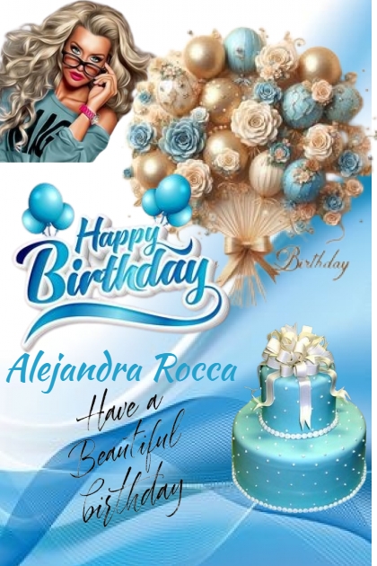 Happy Birthday Alejandra Rocca- Modekombination