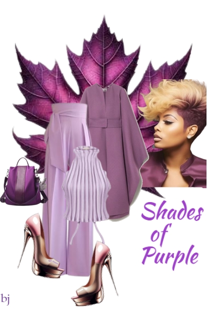 Shades of Purple- Modekombination