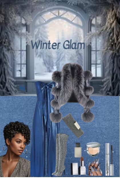 Winter Glam 2025 3- Modekombination